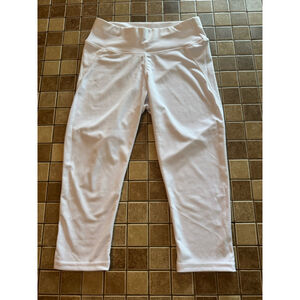 Women's Unbranded Capri Leggings Size S/M White